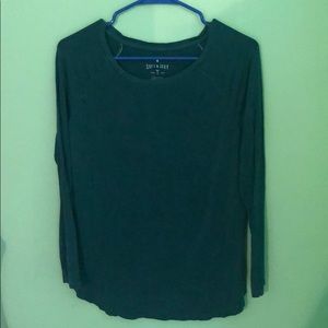 Forrest green long sleeved tee